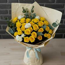 Букет цветов из:  Розы в Ольге