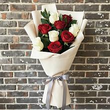Букет цветов из:  Розы в Ольге