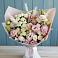 Букет цветов из: Альстромерии и Розы в Ольге