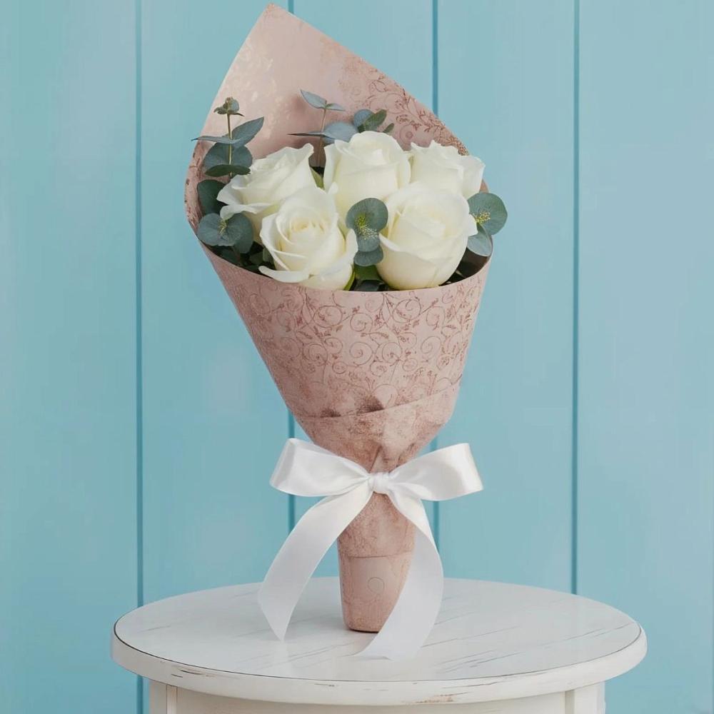 Букет цветов из: Розы в Ольге