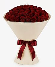 Букет 101 Бордовая роза Блэк Бакарра #REPLACE_PRED# Ольге