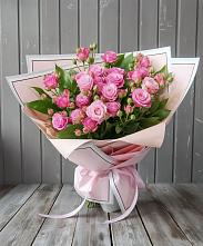 Букет Розовый кустик #REPLACE_PRED# Ольге
