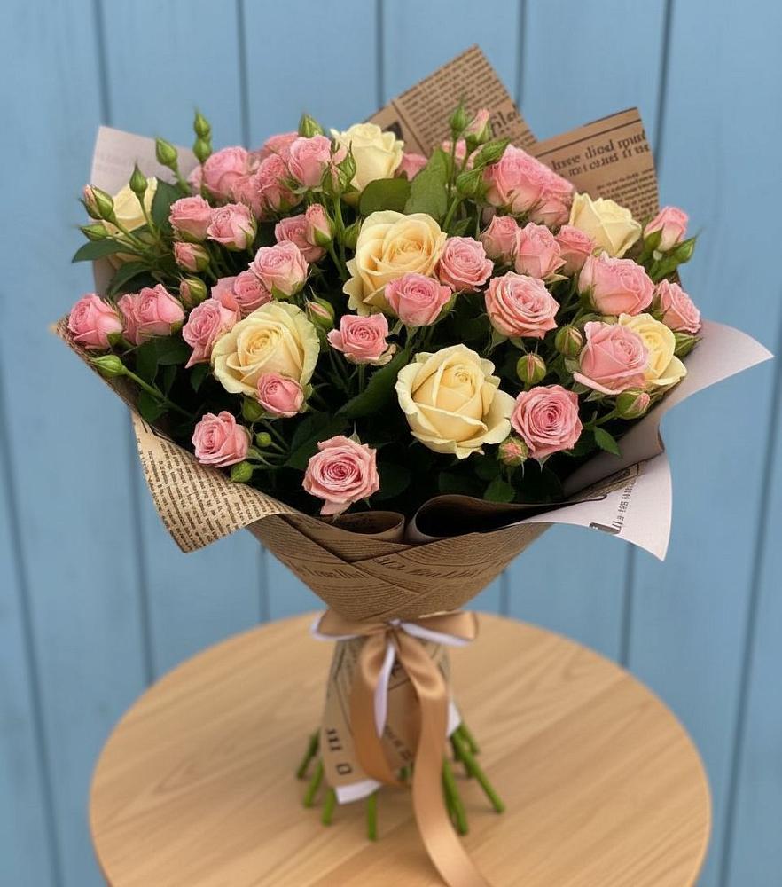 Букет цветов из: Розы в Ольге