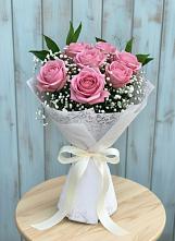 Букет цветов из:  Розы в Ольге