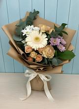 Букет цветов из:  Герберы и Хризантемы в Ольге