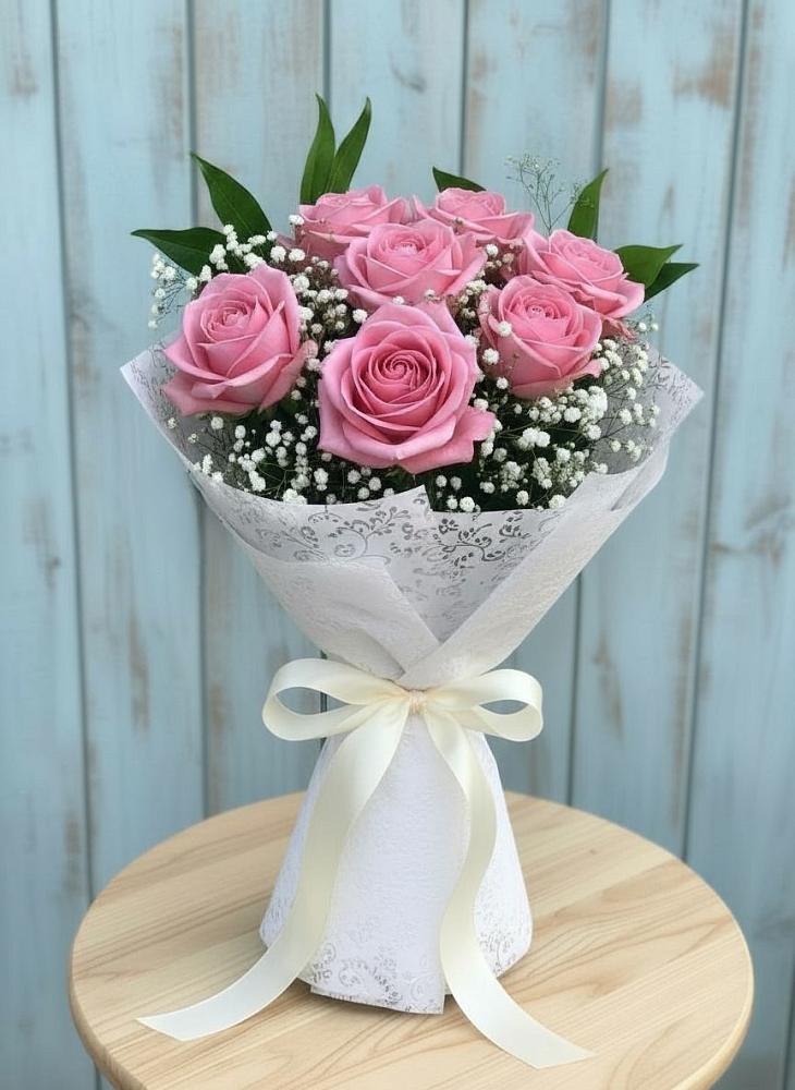 Букет цветов из: Розы в Ольге