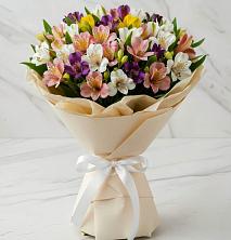 Букет цветов из:  Альстромерии в Ольге
