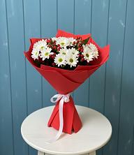 Букет цветов из:  Хризантемы в Ольге