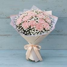 Букет цветов из:  Гвоздики в Ольге