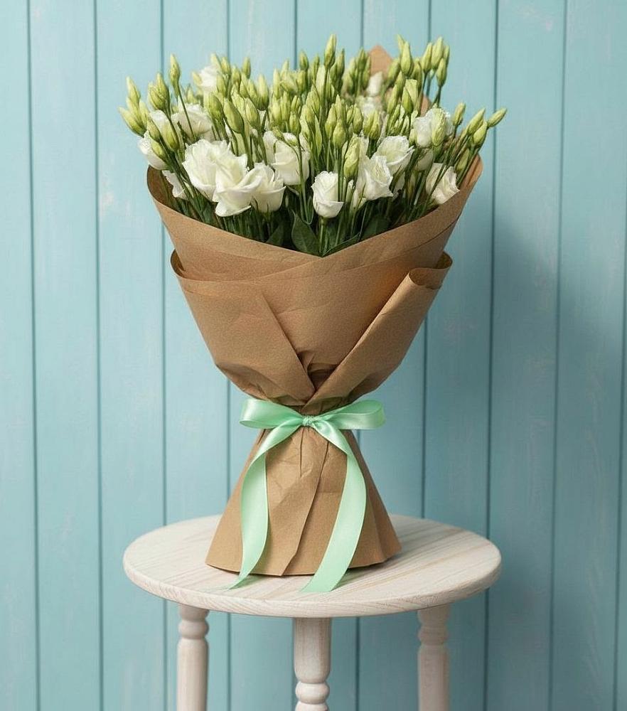 Букет цветов из: Лизиантусы в Ольге