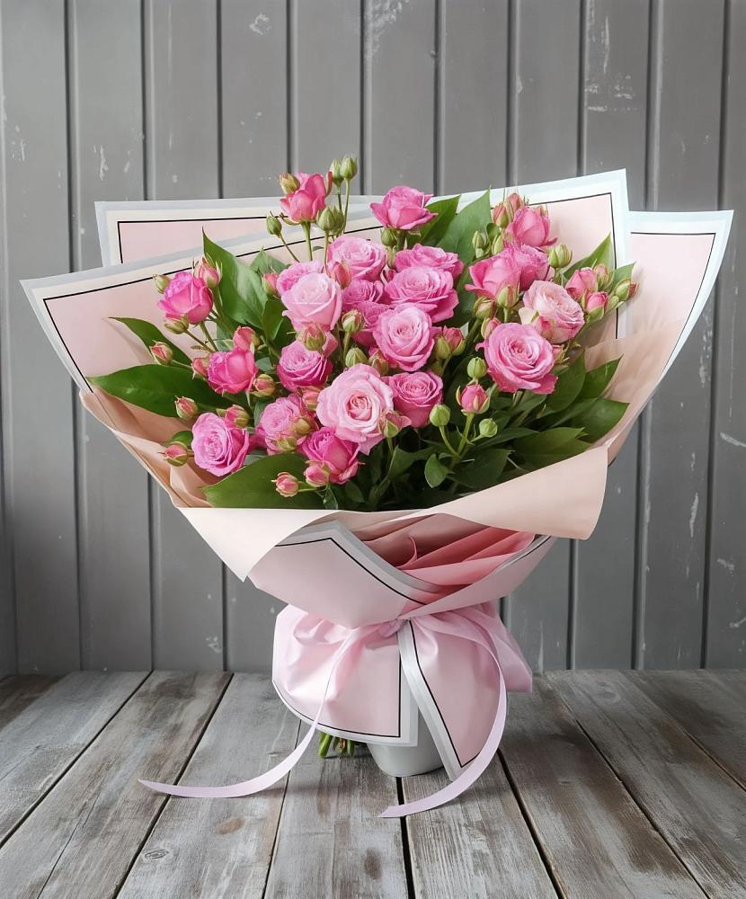 Букет Розовый кустик в Ольге