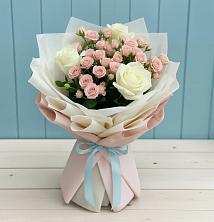 Букет цветов из:  Розы в Ольге