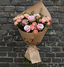 Букет цветов из:  Розы в Ольге