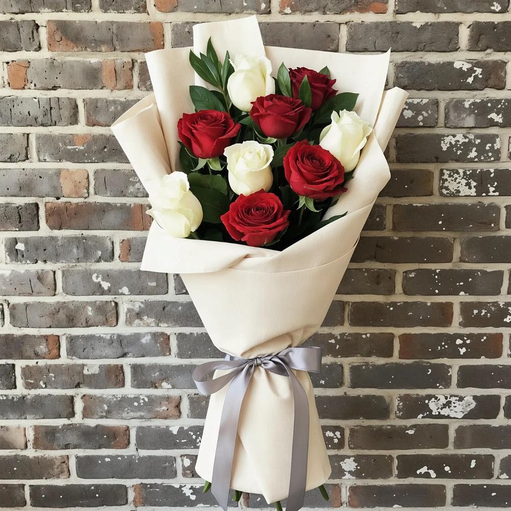 Букет цветов из: Розы в Ольге