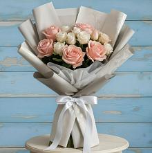 Букет цветов из:  Розы #REPLACE_PRED# Ольге