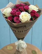 Букет цветов из:  Розы в Ольге