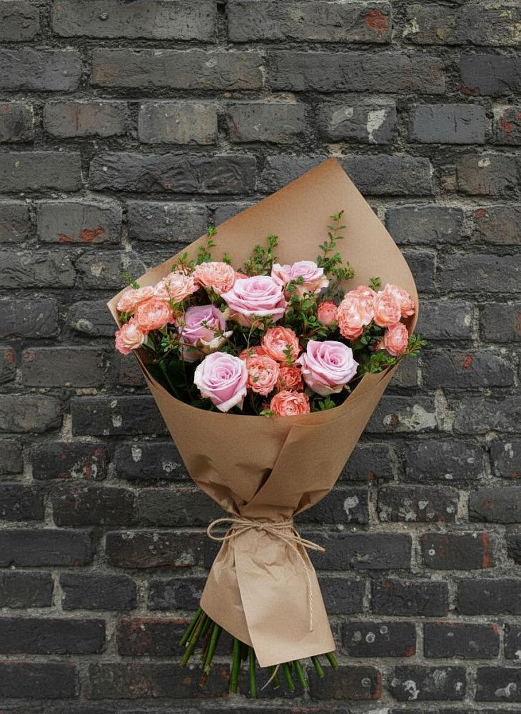 Букет цветов из: Розы в Ольге