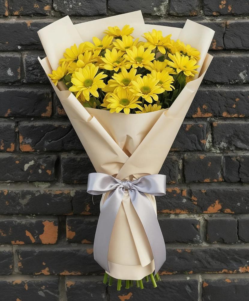 Букет цветов из: Хризантемы в Ольге