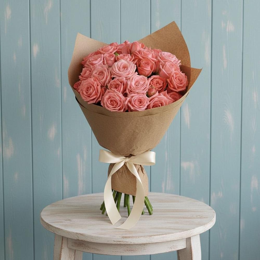 Букет цветов из: Розы в Ольге