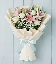 Букет цветов из:  Лилии в Ольге