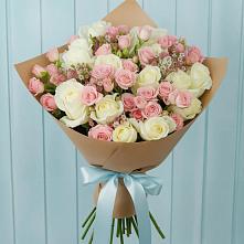 Букет цветов из:  Розы в Ольге